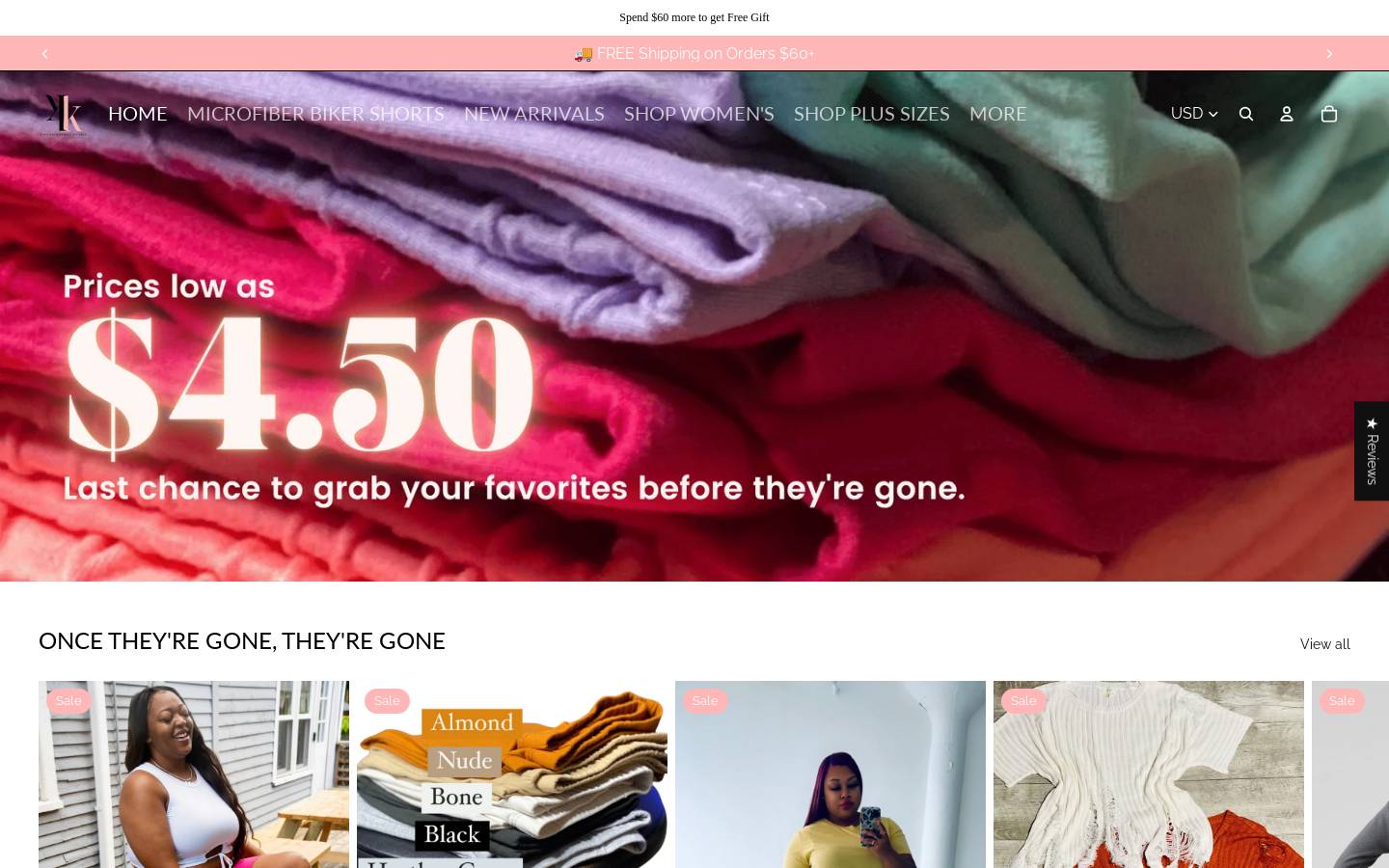 knotyourkloset.com homepage screenshot