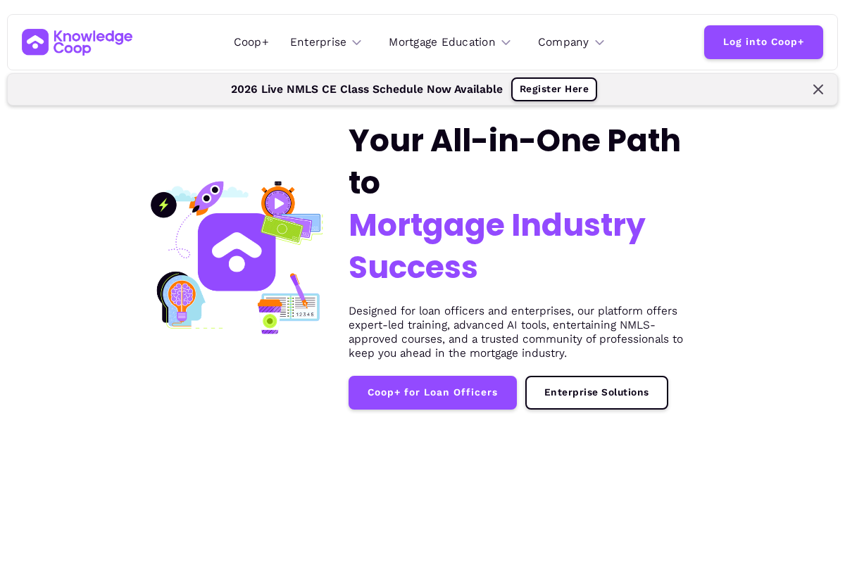 The Knowledge Coop homepage screenshot