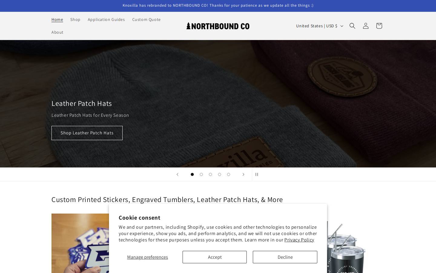 knoxilla.com homepage screenshot