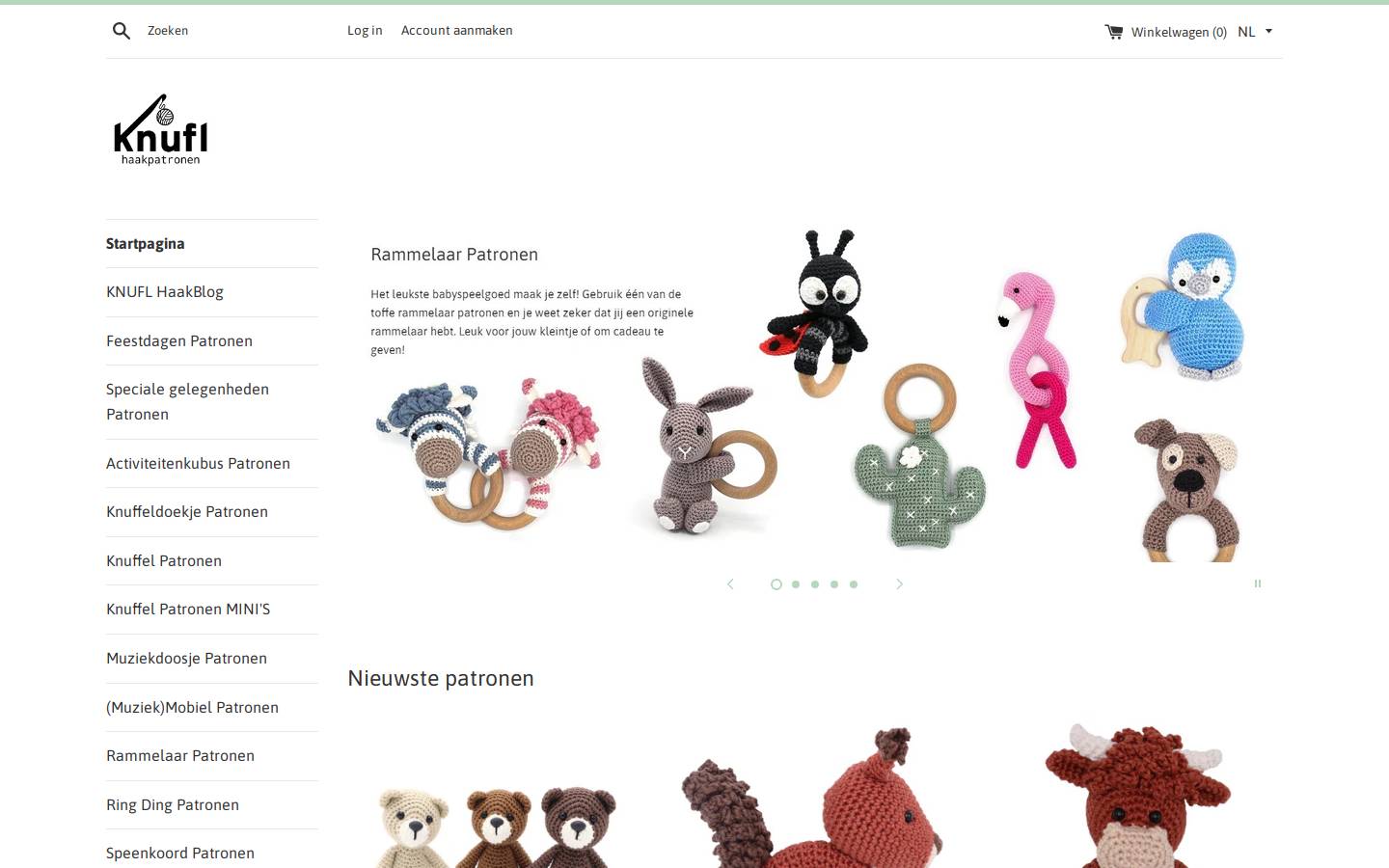knufl.nl homepage screenshot