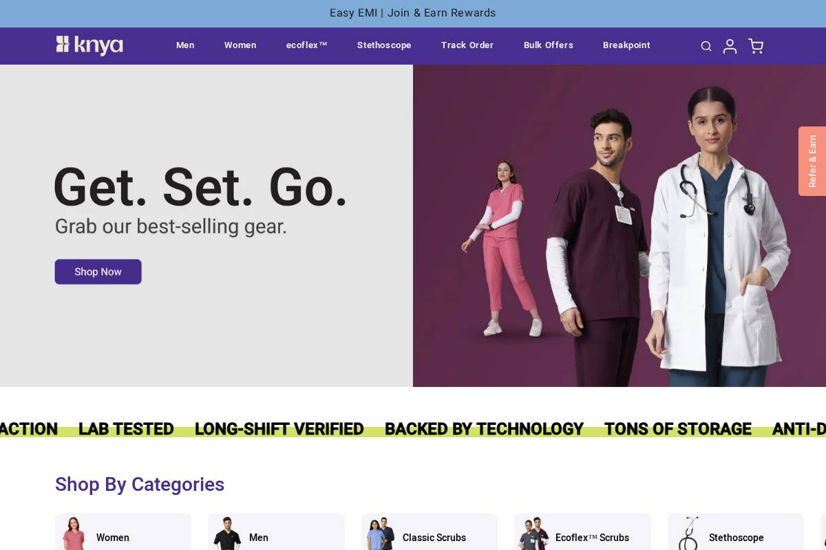 knyamed.com homepage screenshot