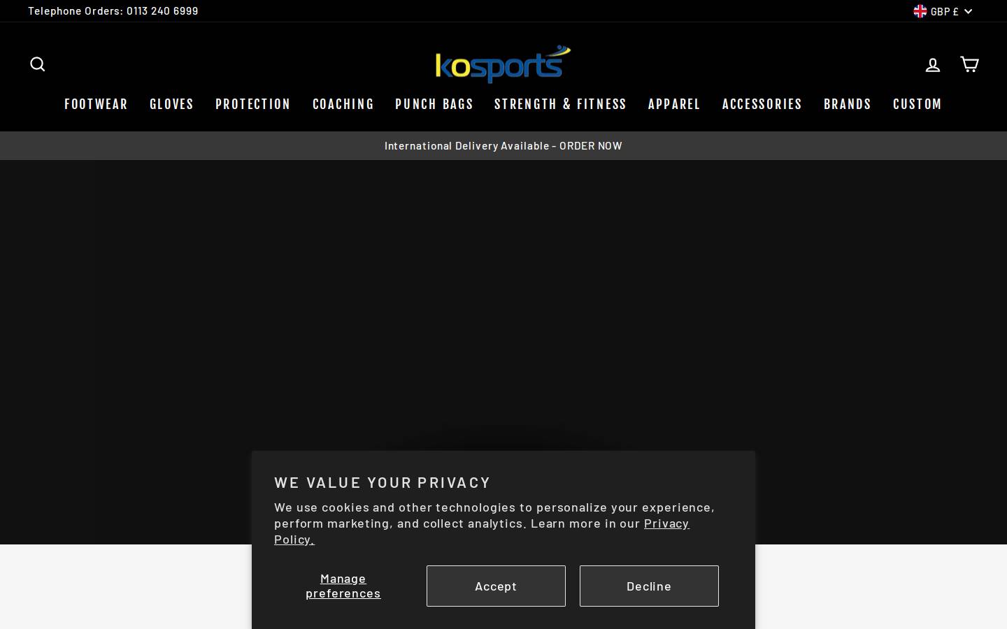 ko-sports.co.uk homepage screenshot