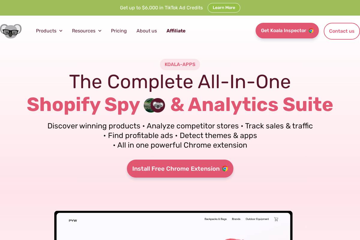 koala-apps.io homepage screenshot