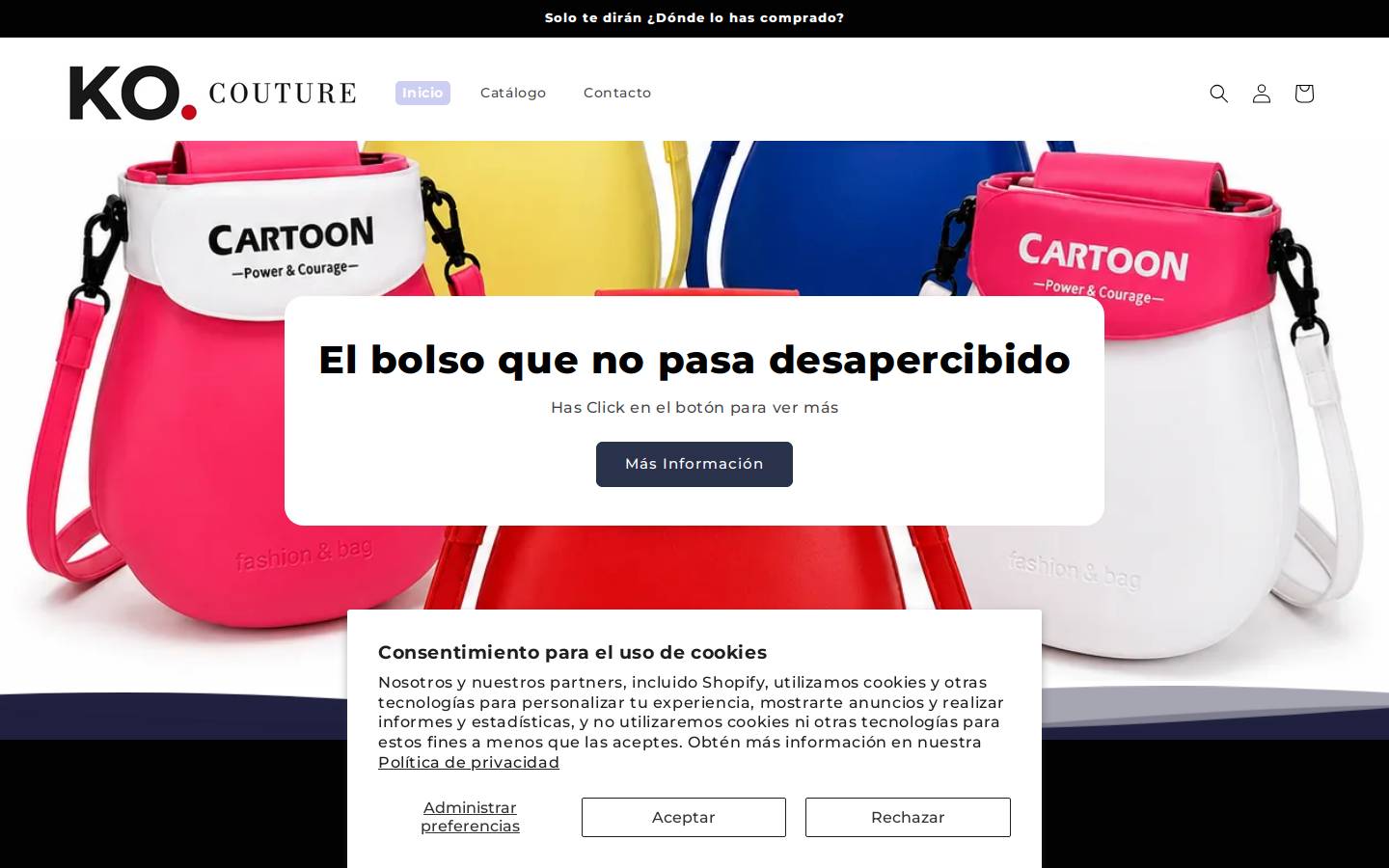 kocouture.com homepage screenshot