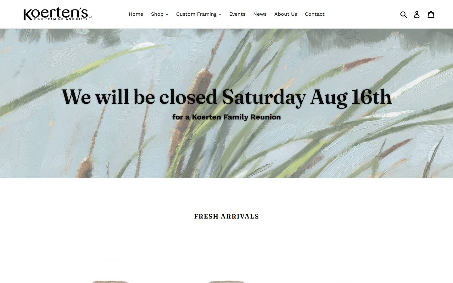 koertens.com homepage screenshot