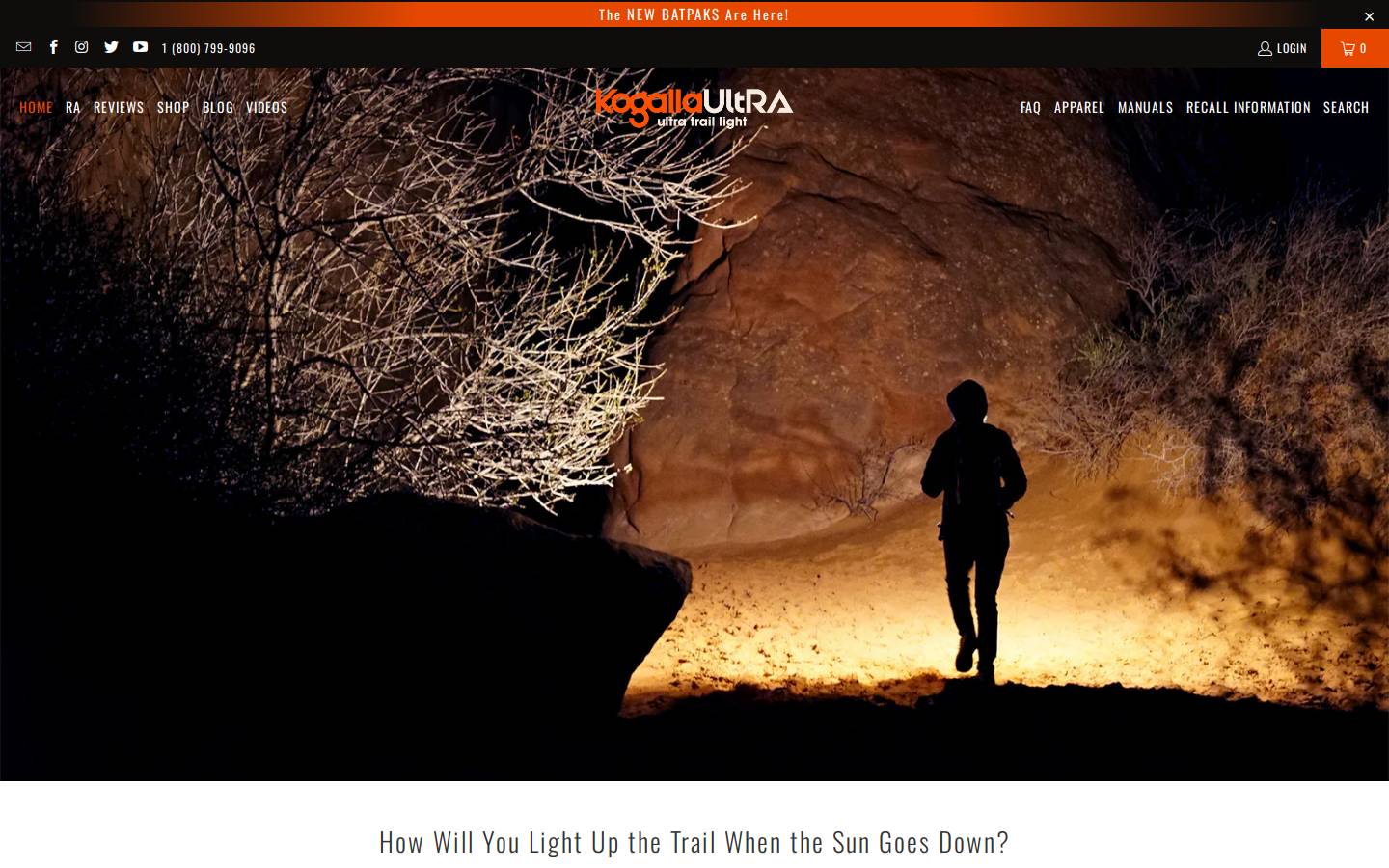 kogalla.com homepage screenshot