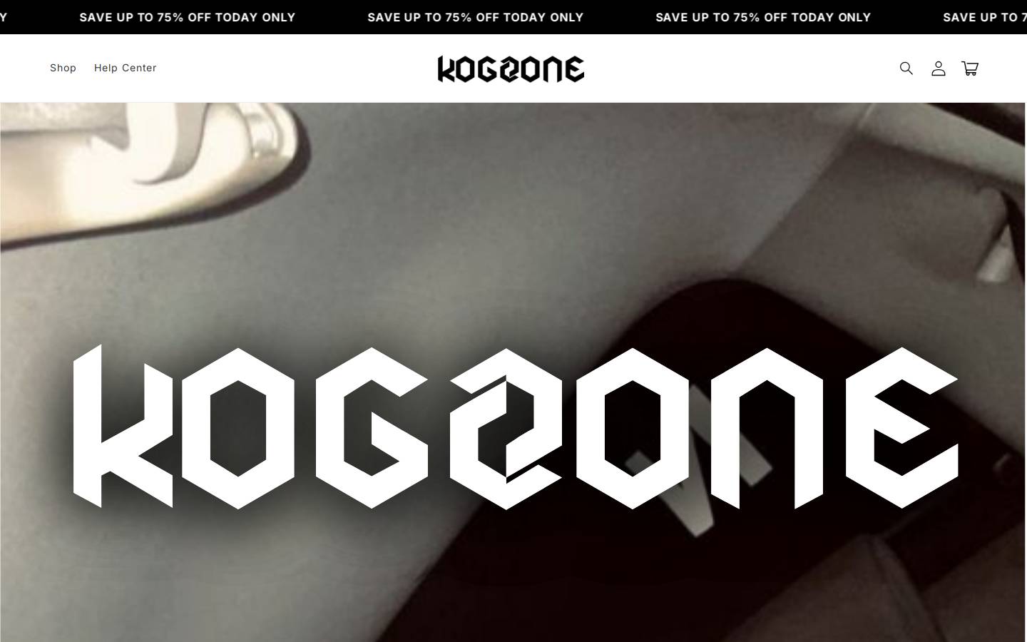 kogzone.com homepage screenshot