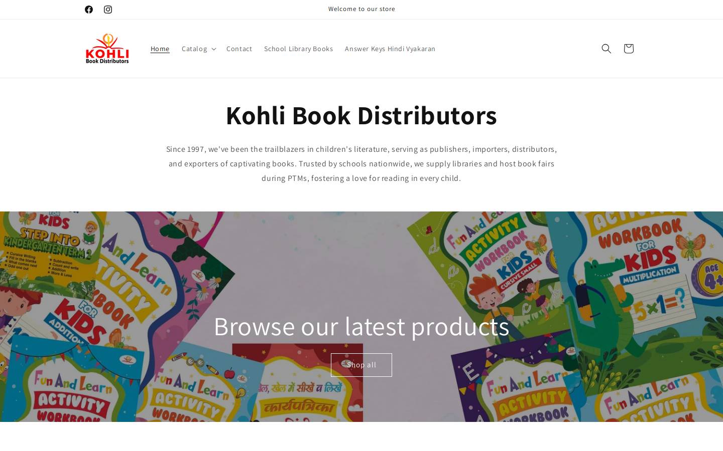 kohlibooks.in homepage screenshot