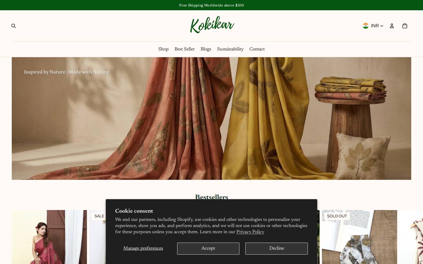 kokikar.com homepage screenshot