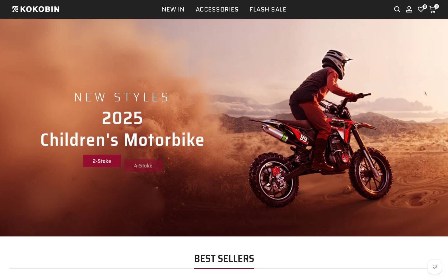 kokobin.com homepage screenshot