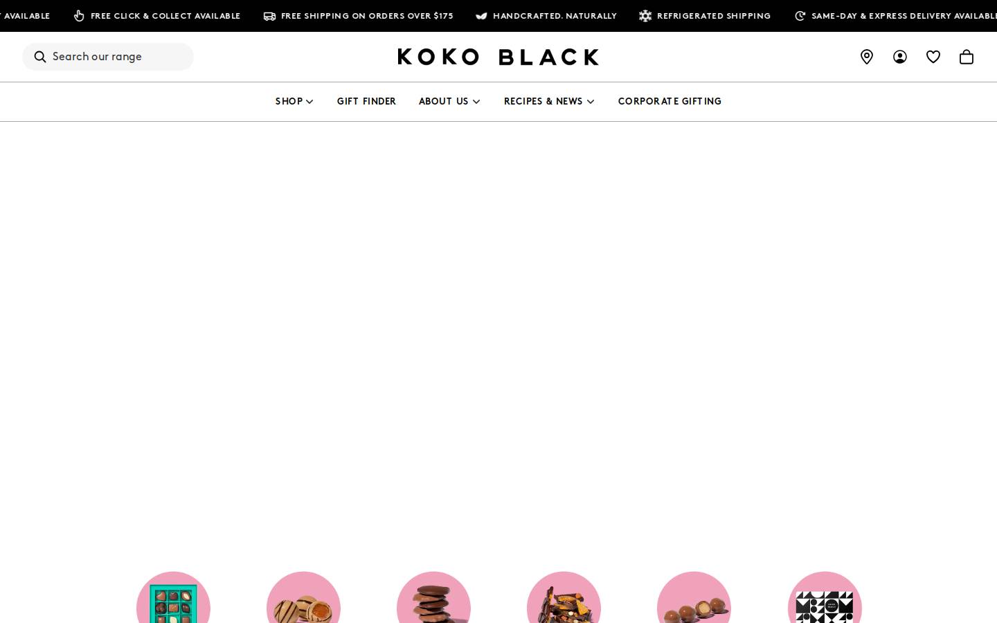 kokoblack.com homepage screenshot
