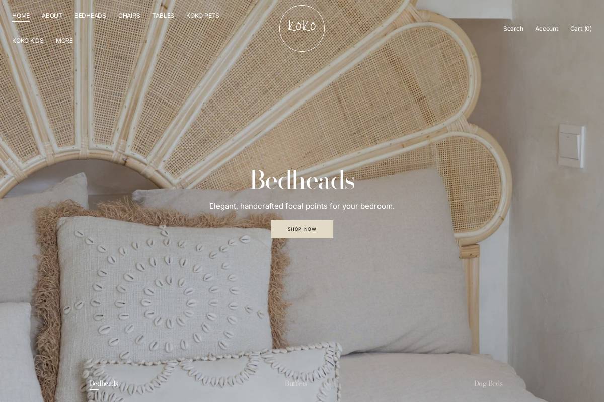 kokocollective.com.au homepage screenshot