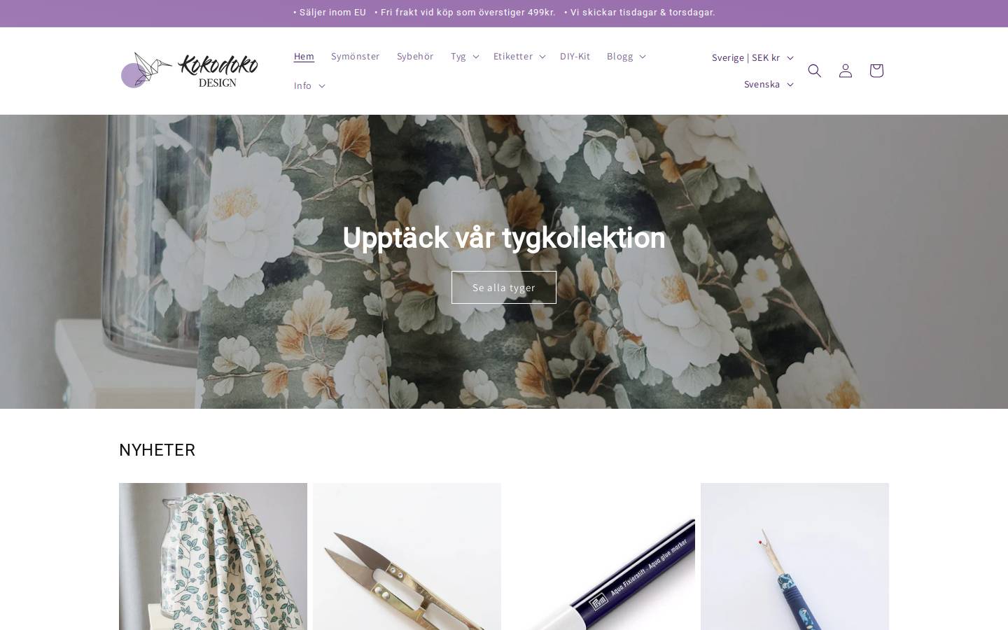 kokodoko.com homepage screenshot