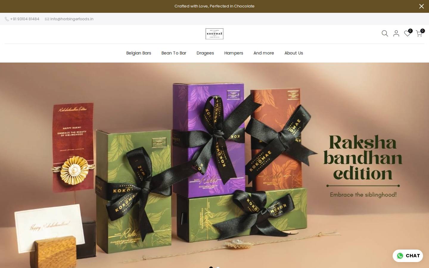 kokomae.in homepage screenshot
