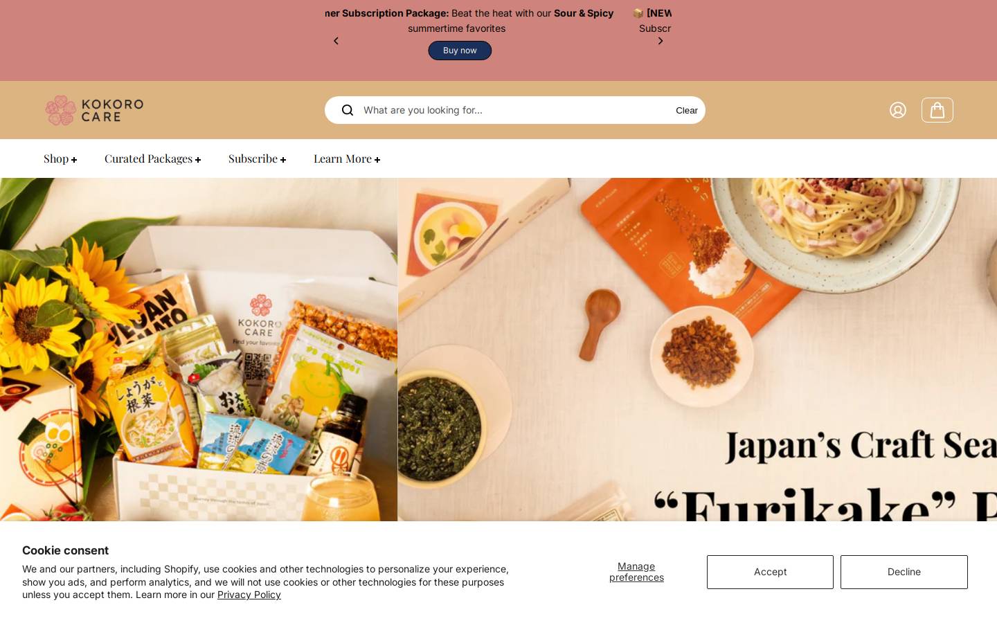 kokorocares.com homepage screenshot
