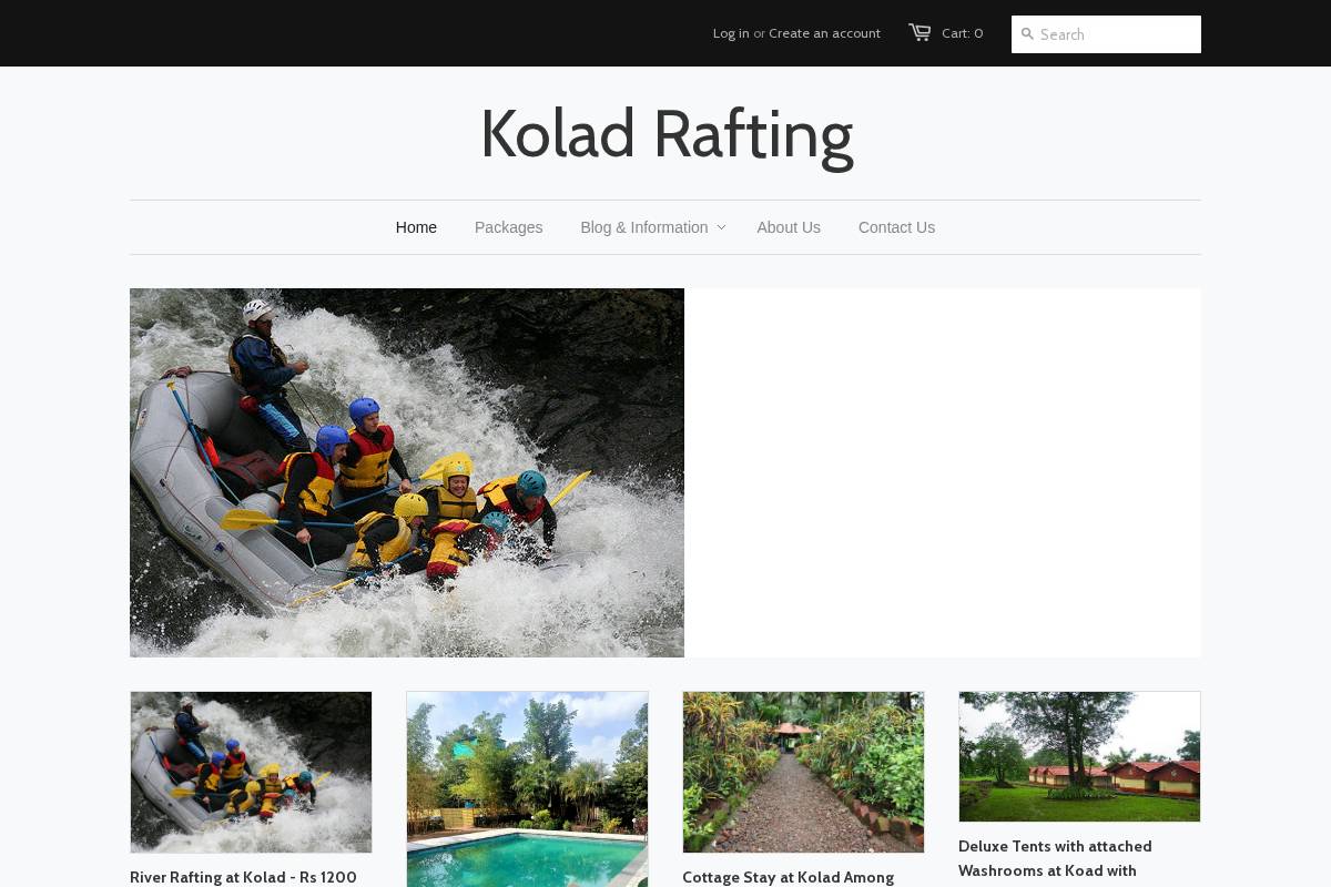 kolad.in homepage screenshot