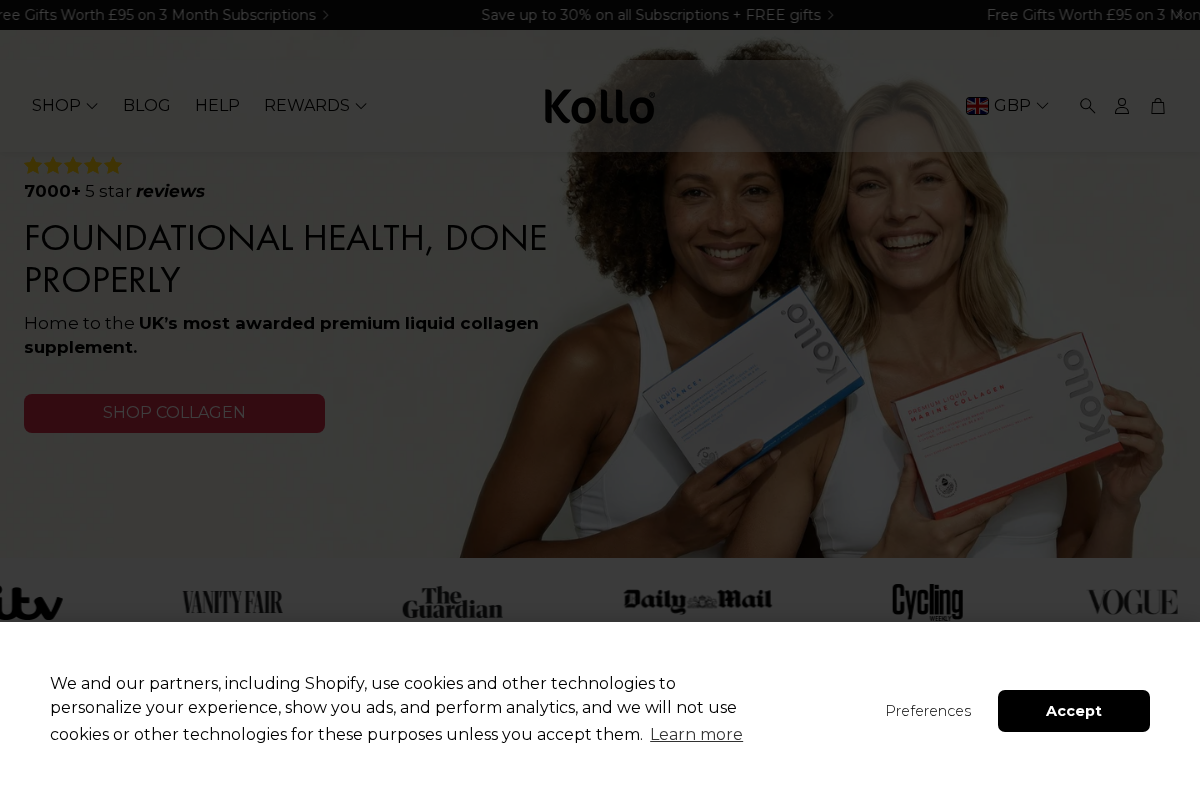 Kollo Health LTD homepage screenshot