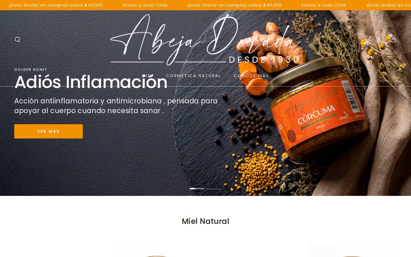 kolmenares.com homepage screenshot