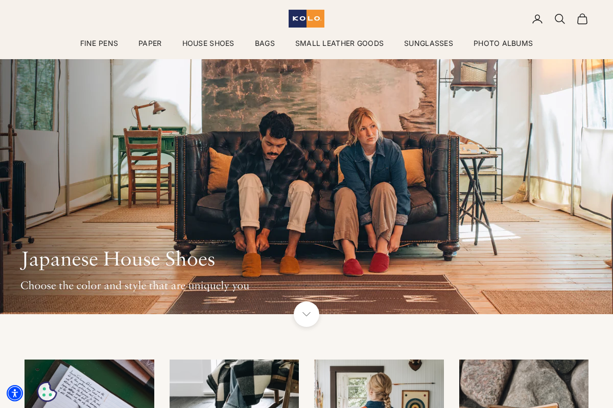 Kolo homepage screenshot