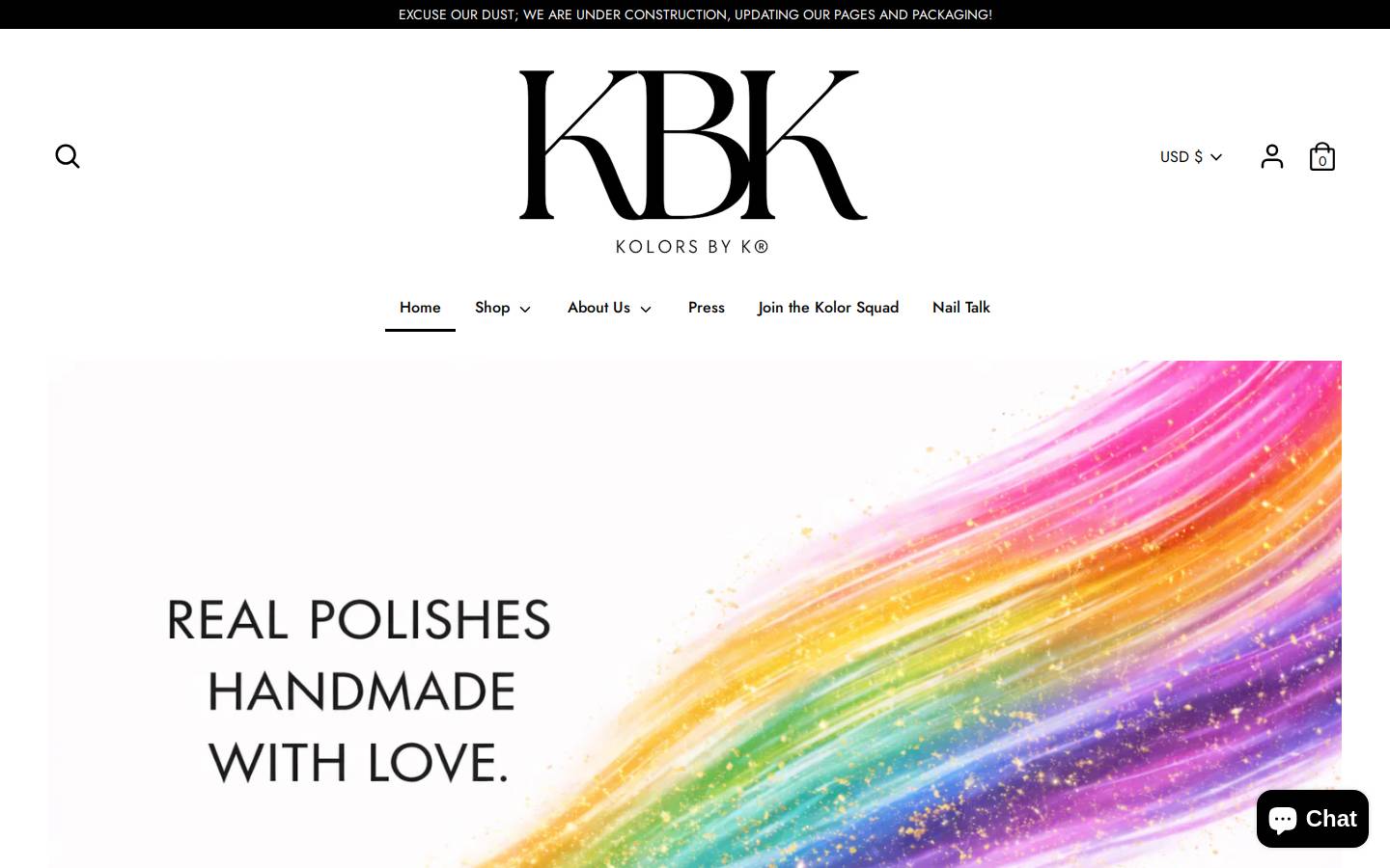kolorsbyk.com homepage screenshot