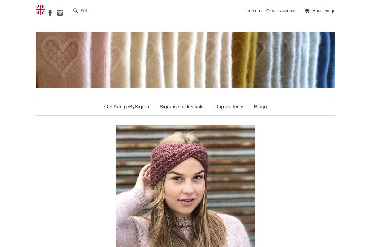 kongledesign.no homepage screenshot