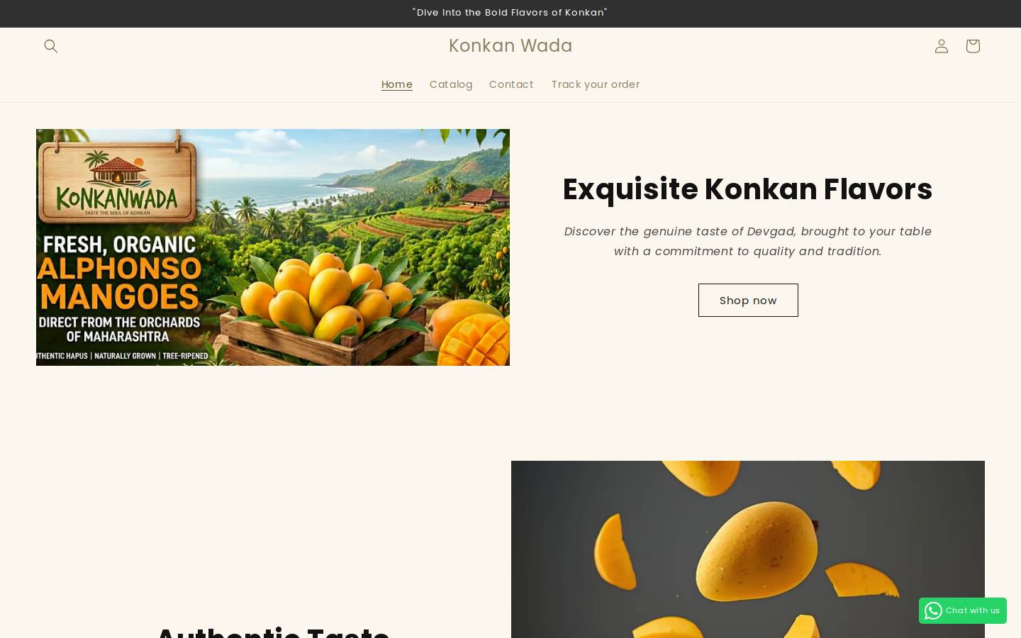 konkanwada.com homepage screenshot