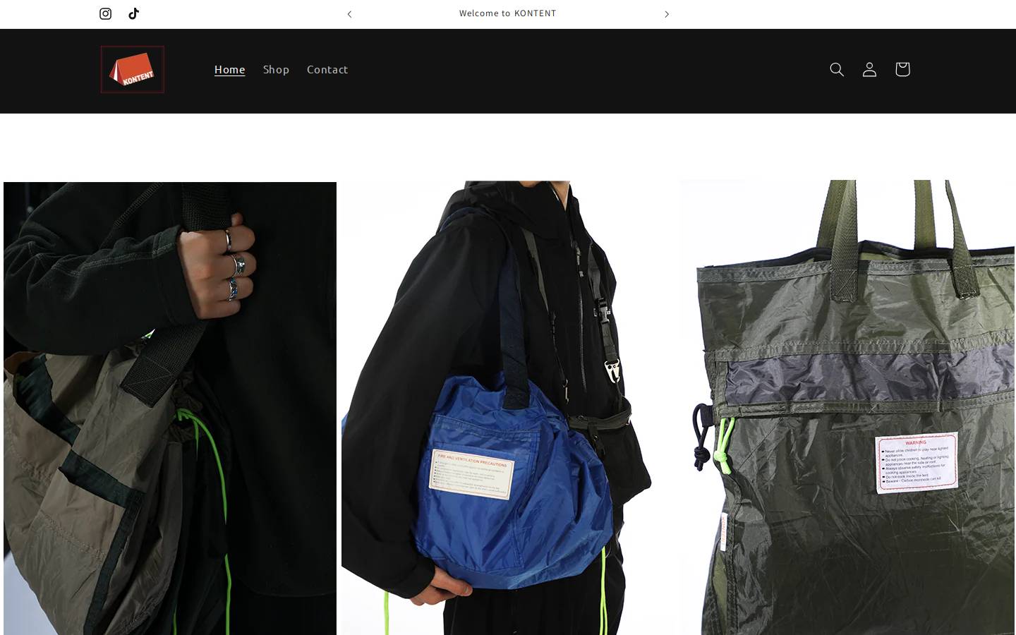 kontentforlifestyle.com homepage screenshot
