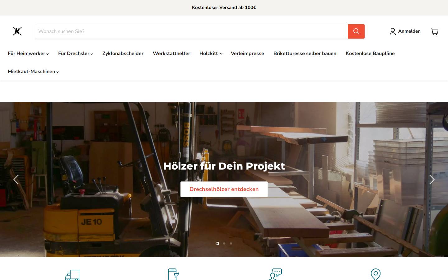 Konterholz - Philipp Konter  homepage screenshot