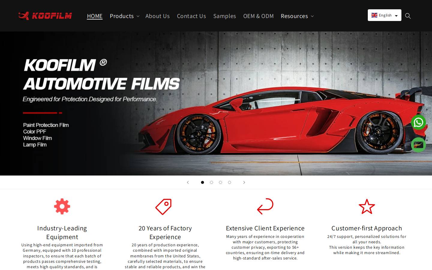 koofilm.com homepage screenshot