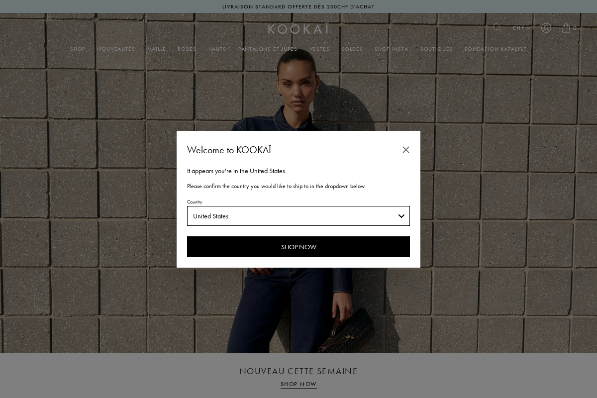 KOOKAÏ CH homepage screenshot