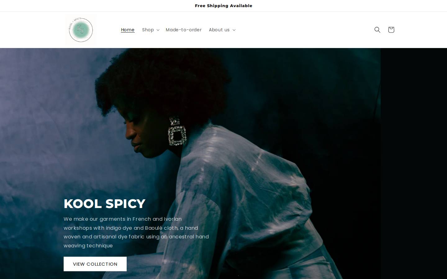 koolandspicy.com homepage screenshot