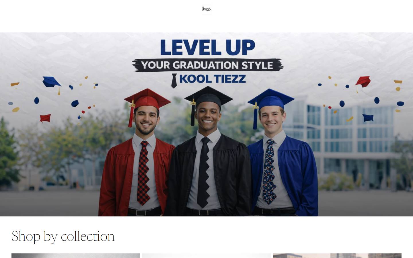 kooltiezz.com homepage screenshot