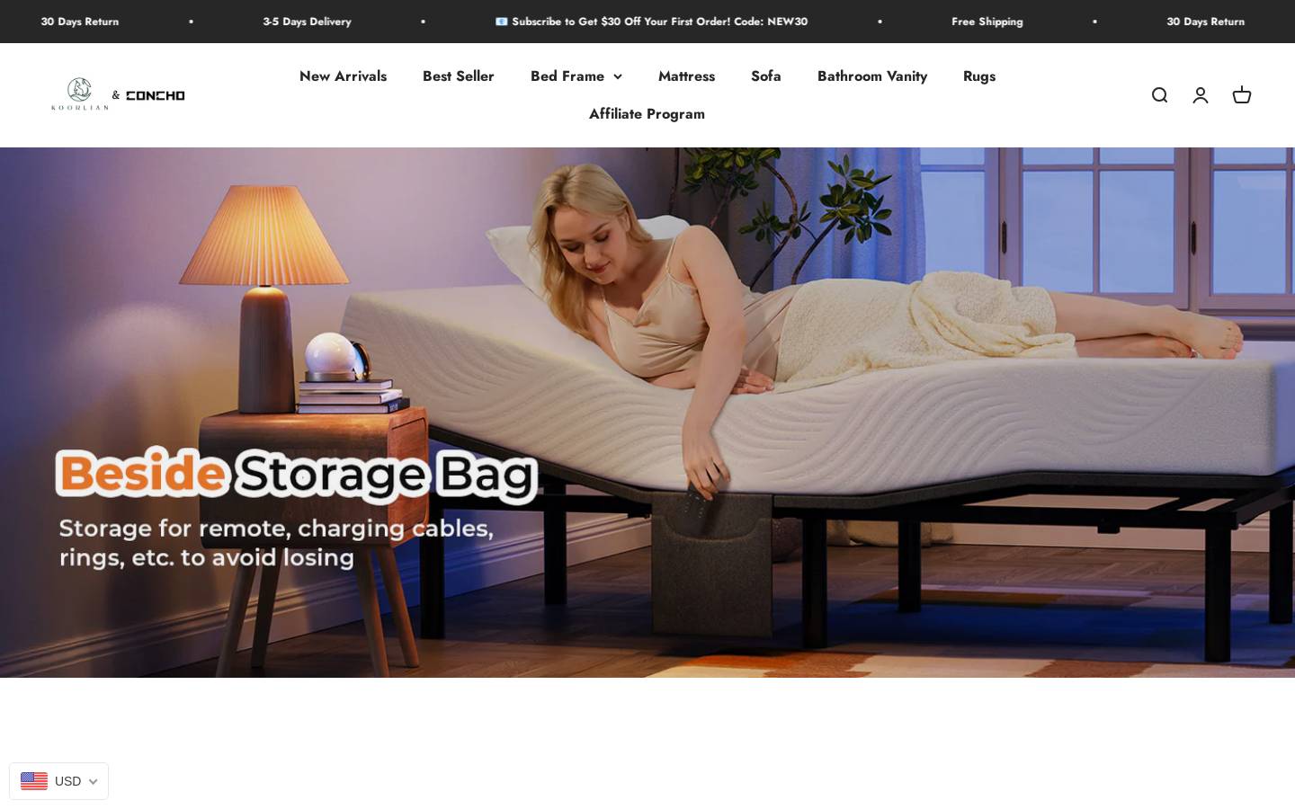 koorlian.com homepage screenshot