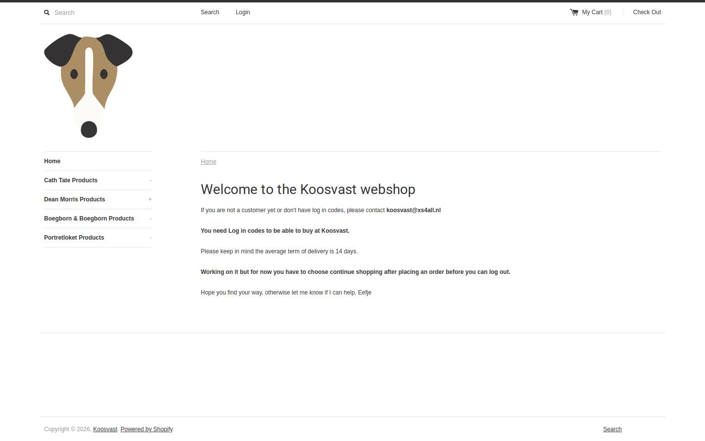 koosvast.nl homepage screenshot