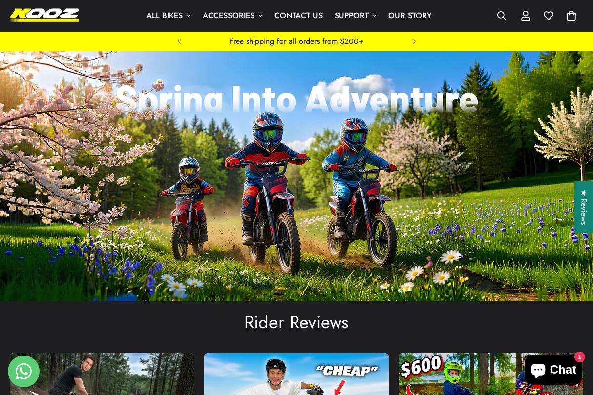 koozmotor.com homepage screenshot