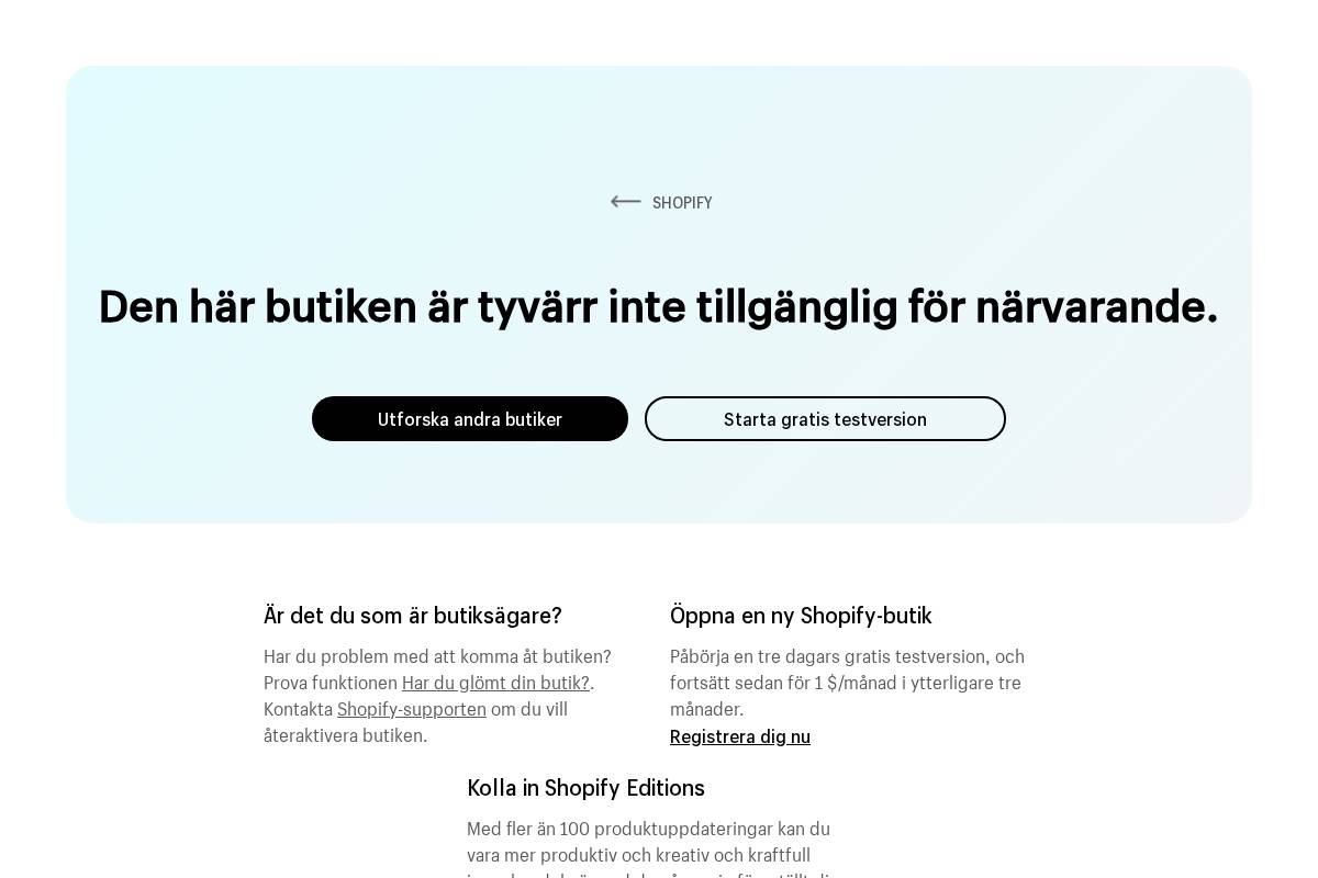 kopafoljare.se homepage screenshot