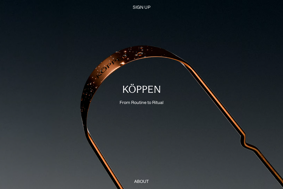 koppen.co homepage screenshot