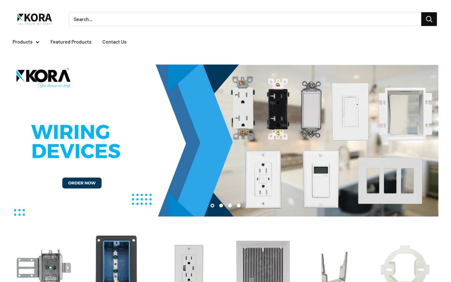 koracanada.com homepage screenshot