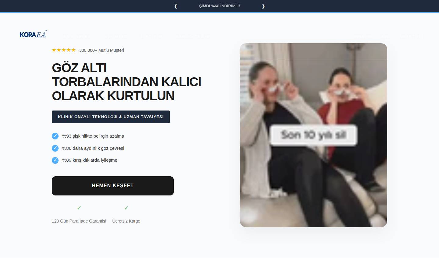 koraea.com homepage screenshot