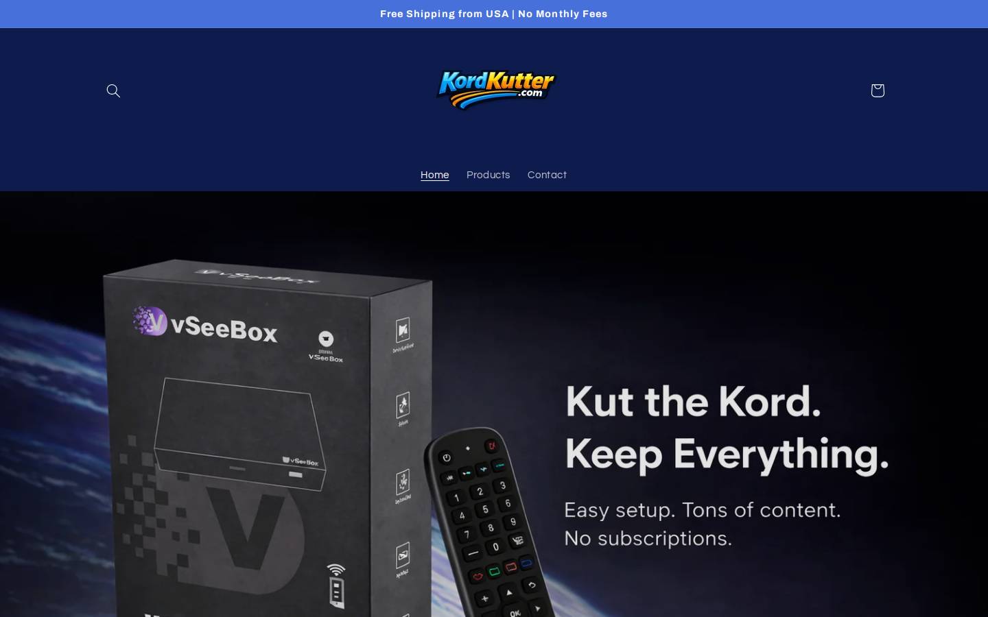 kordkutter.com homepage screenshot