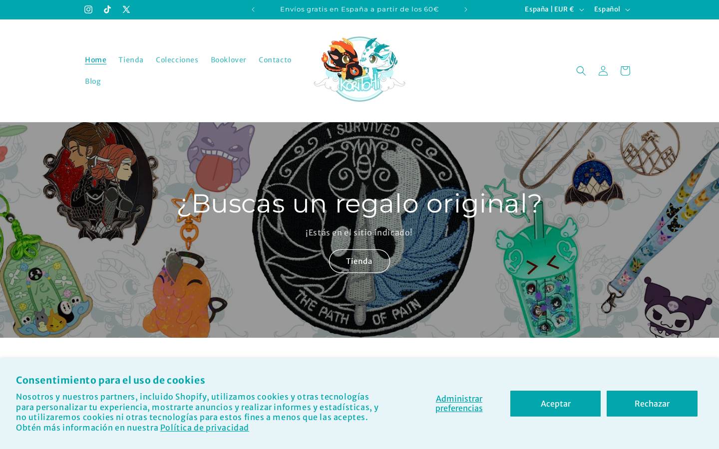 koritohi.com homepage screenshot
