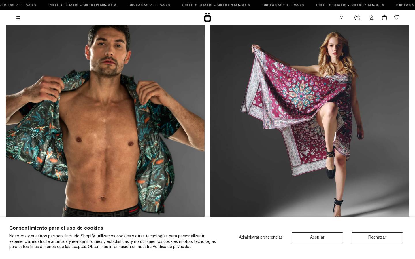 Koröshi Shop homepage screenshot