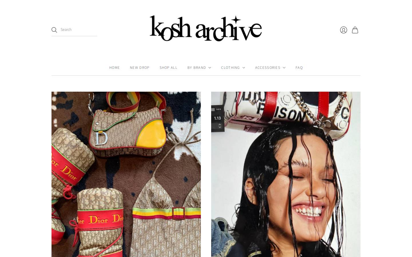 kosharchive.com homepage screenshot