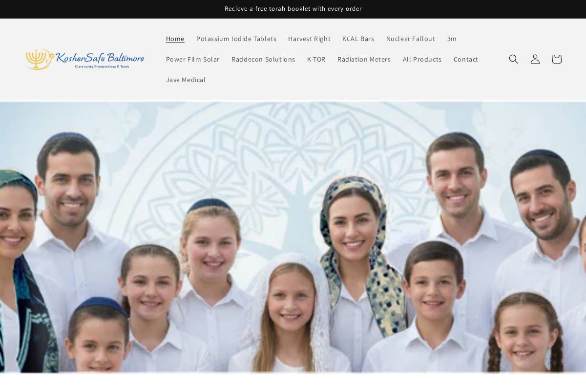 koshersafe.com homepage screenshot