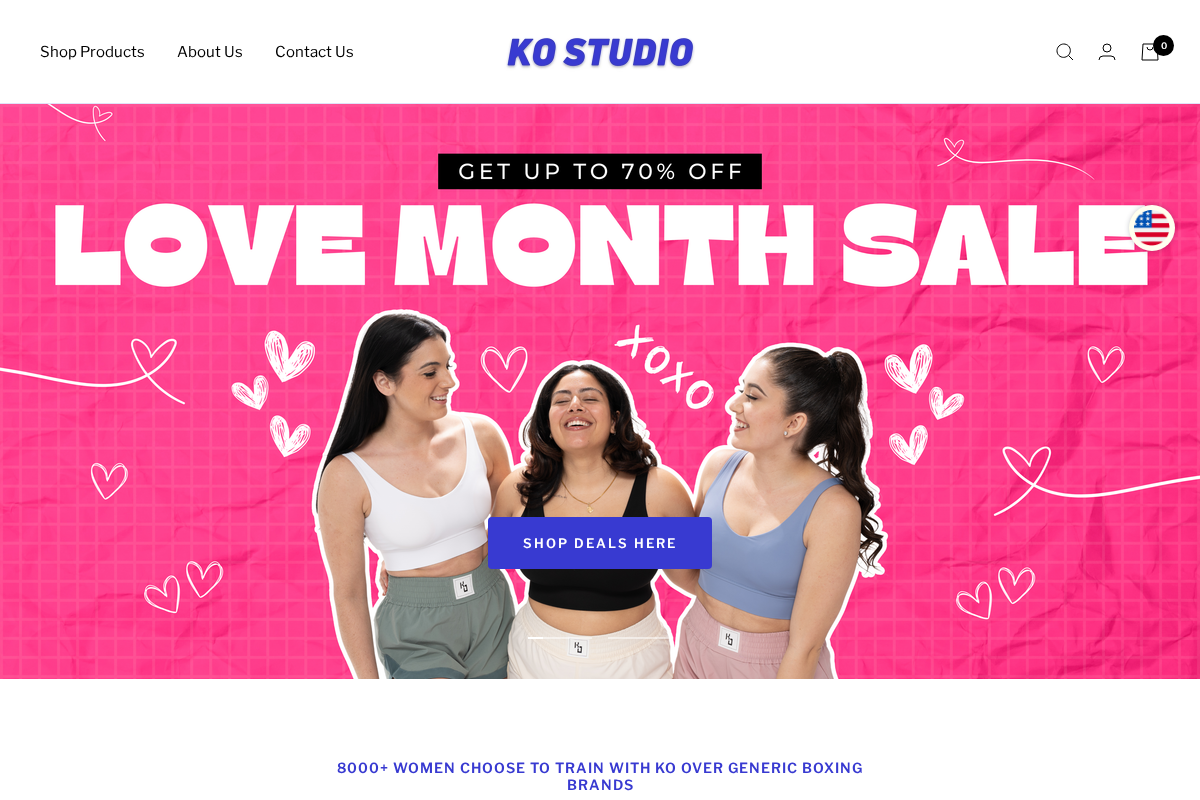 KoStudio.co homepage screenshot