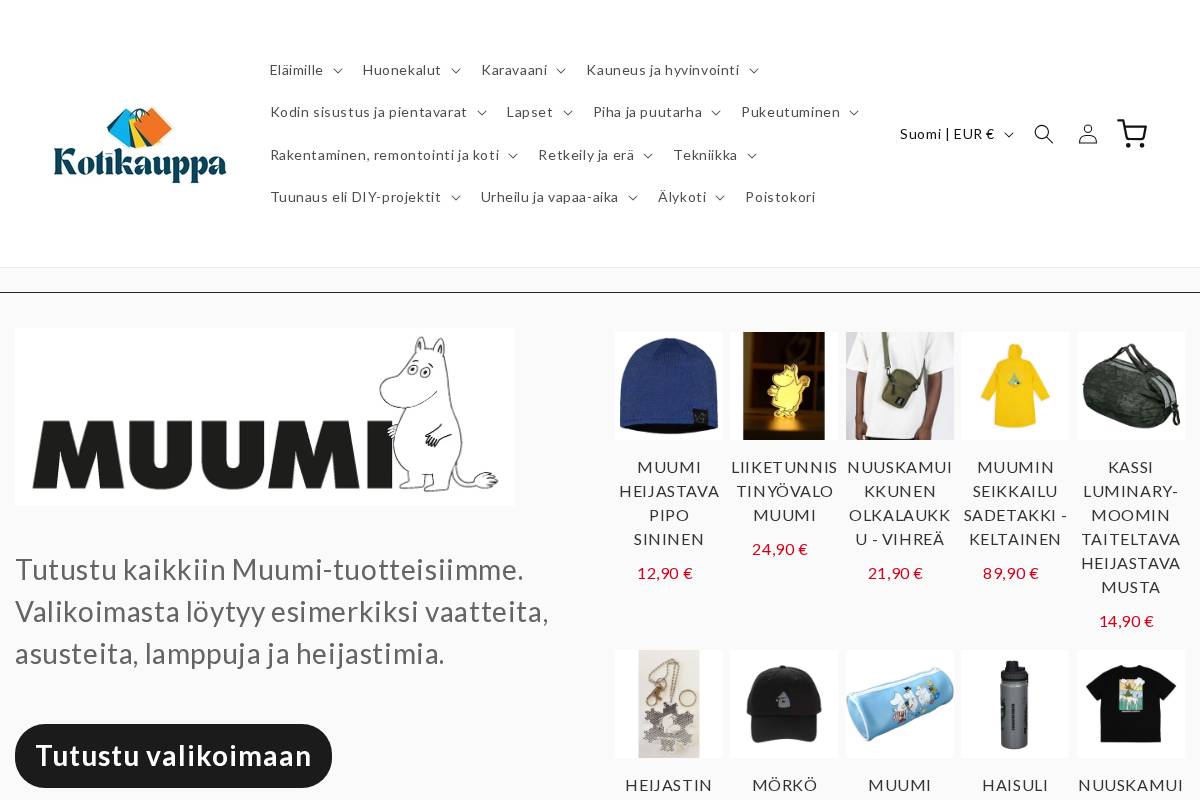 Kotikauppa homepage screenshot