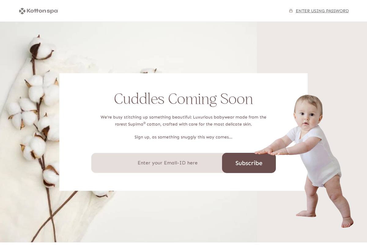 kottonspa.com homepage screenshot