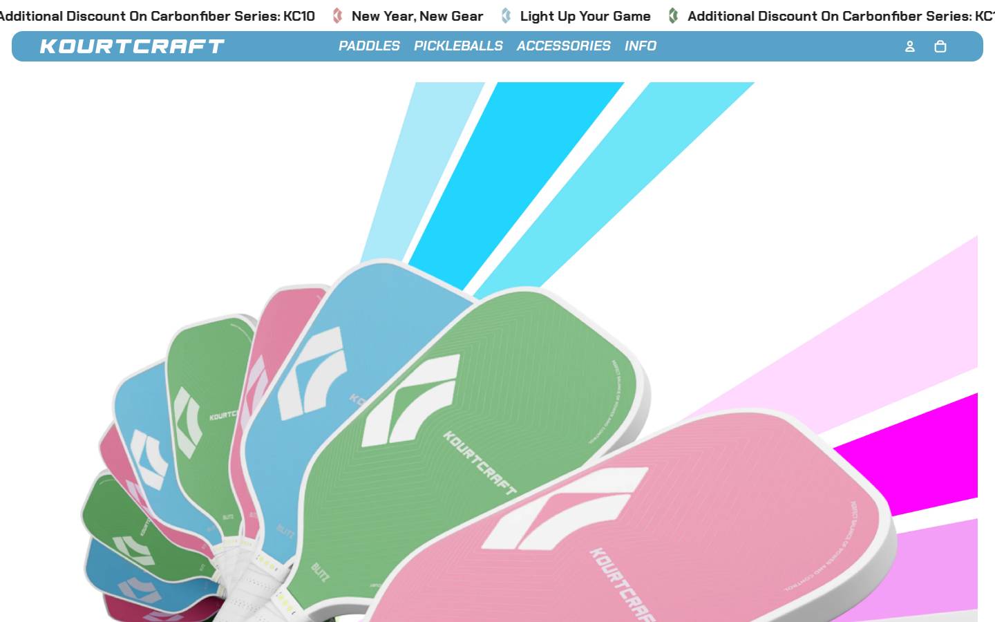 kourtcraft.com homepage screenshot