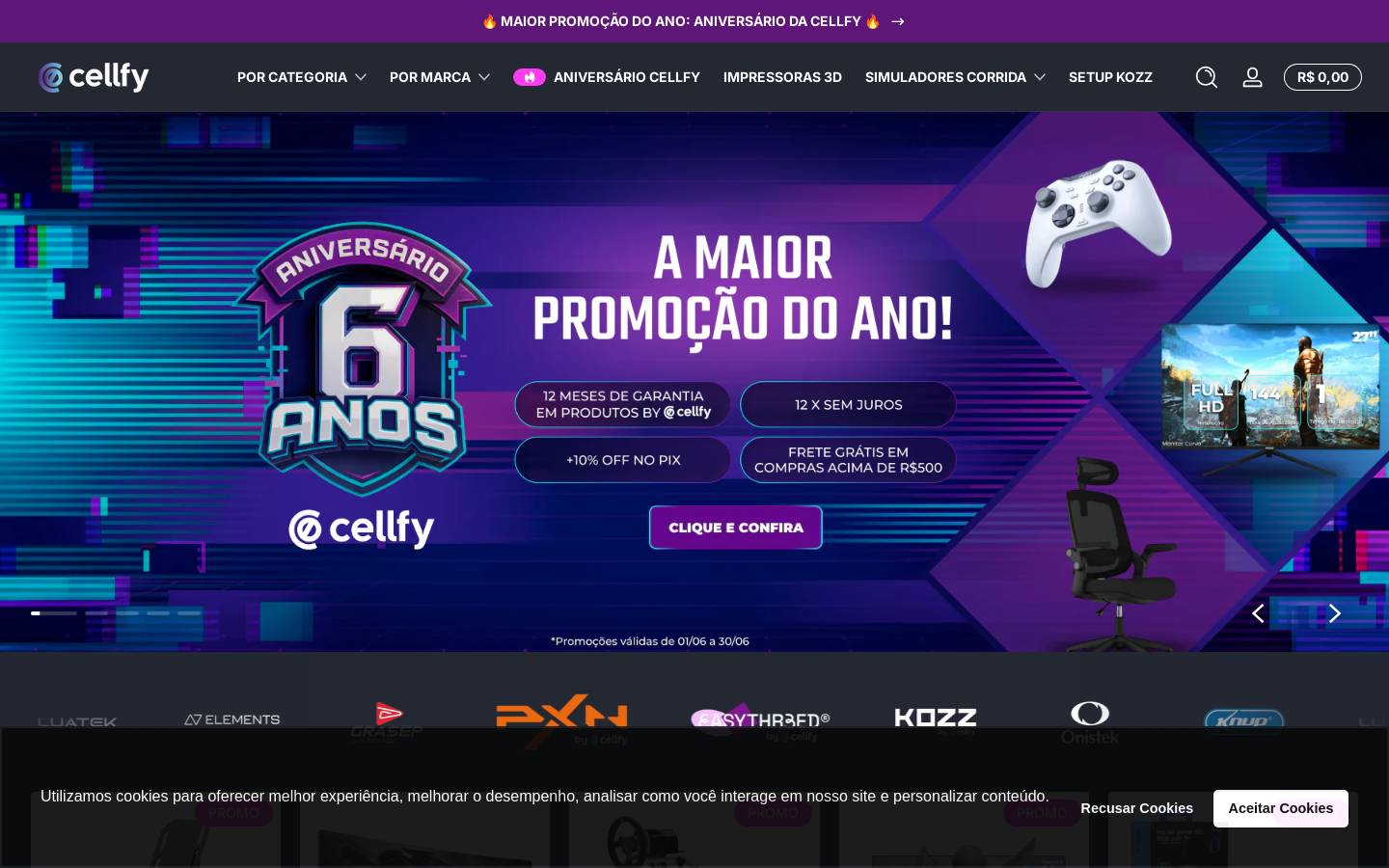 kozz.com.br homepage screenshot