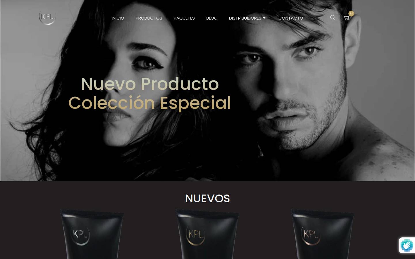 kplproducts.com homepage screenshot